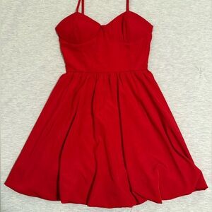 Red Bubble Dress